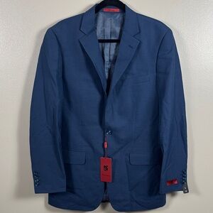 Renoir Men’s Blue Suit Jacket 38L